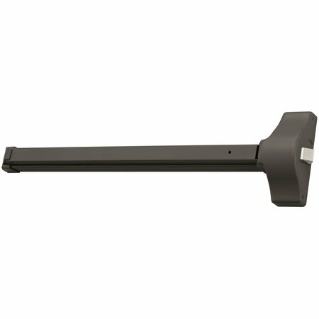 YALE COMMERCIAL 3ft Exit Only Economy Rim Exit Device 695 Dark Bronze Finish 180036695
